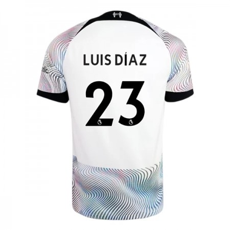 Fotbalové dres Liverpool Luis Diaz 23 Venkovní 2022-23 Krátký Rukáv